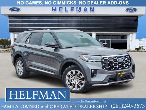 2025 Ford Explorer Platinum
