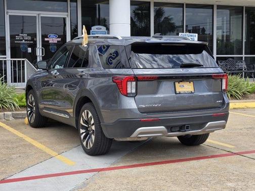 Carbonized Gray Metallic 2025 Ford Explorer Platinum