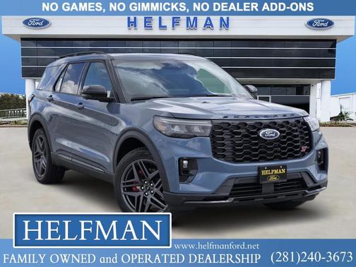 Vapor Blue Metallic 2026 Ford Explorer ST