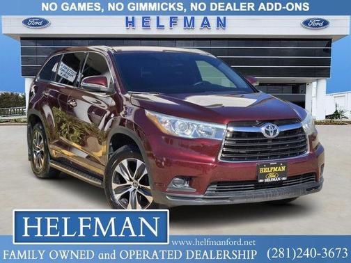 2016 Toyota Highlander LE