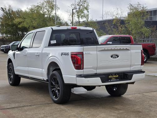 Star White 2025 Ford F-150 Platinum
