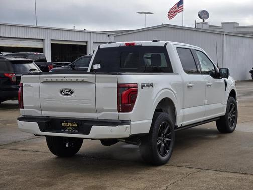 Star White 2025 Ford F-150 Platinum