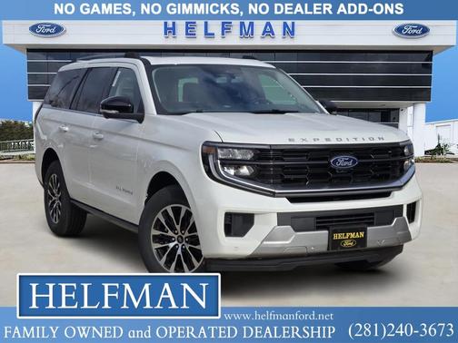 Star White 2025 Ford Expedition Platinum