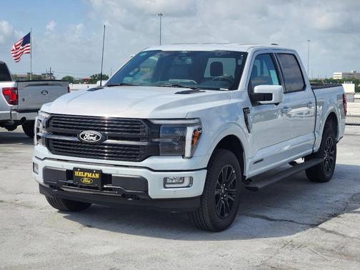 Space White Metallic 2025 Ford F-150 Platinum
