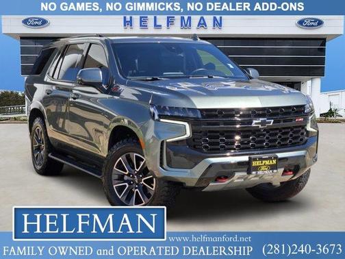 Silver Sage Metallic 2023 Chevrolet Tahoe Z71