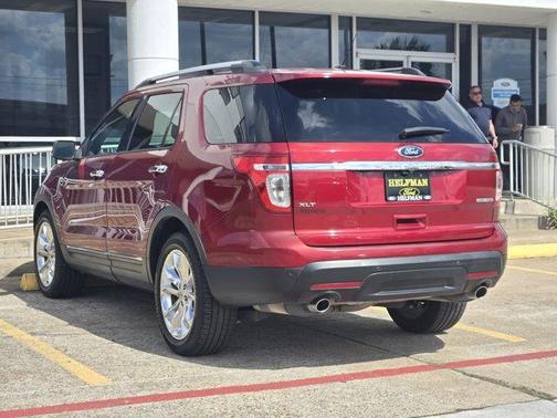 Ruby Red Metallic Tinted Clearcoat 2015 Ford Explorer XLT