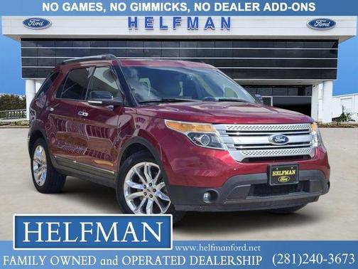 Ruby Red Metallic Tinted Clearcoat 2015 Ford Explorer XLT