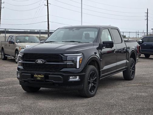 Agate Black Metallic 2025 Ford F-150 Platinum