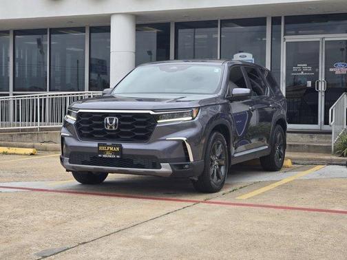 Modern Steel Metallic 2024 Honda Pilot EX-L 7-Passenger