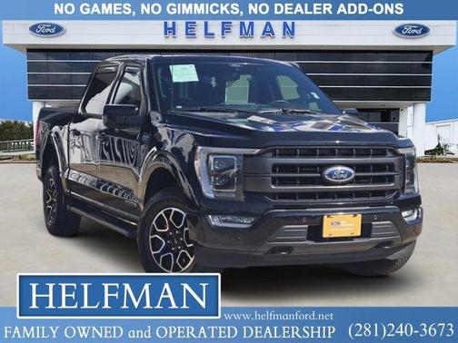Agate Black Metallic 2022 Ford F-150 Lariat