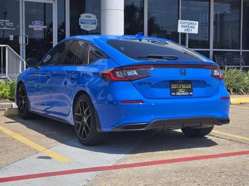 Boost Blue Pearl 2023 Honda Civic Sport