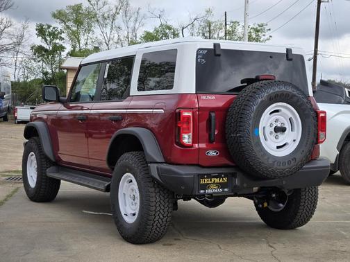 Ruby Red Metallic Tinted Clearcoat 2026 Ford Bronco Heritage Edition
