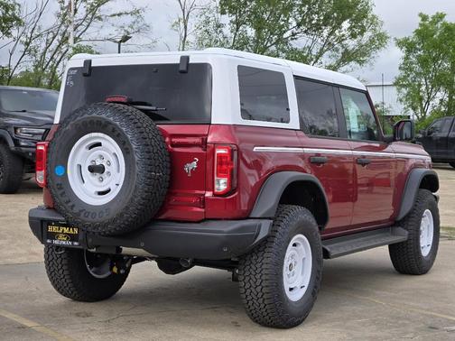 Ruby Red Metallic Tinted Clearcoat 2026 Ford Bronco Heritage Edition