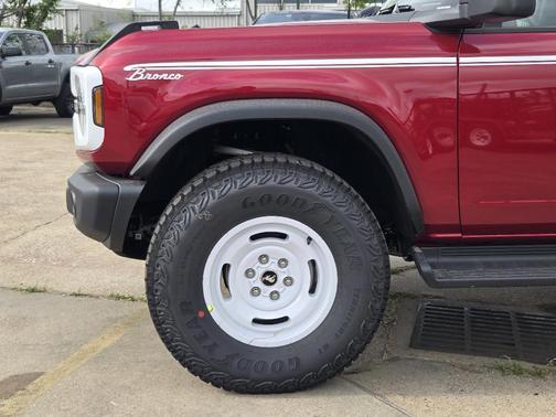 Ruby Red Metallic Tinted Clearcoat 2026 Ford Bronco Heritage Edition