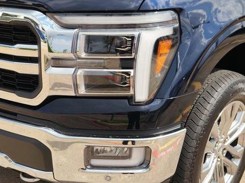 Antimatter Blue Metallic 2024 Ford F-150 Lariat