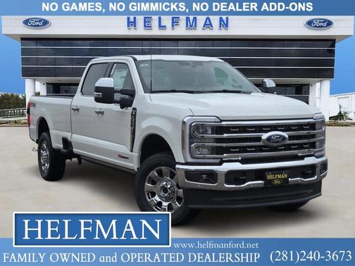 Star White 2026 Ford F-350 King Ranch