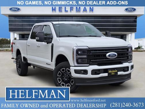 Star White 2026 Ford F-250 Platinum