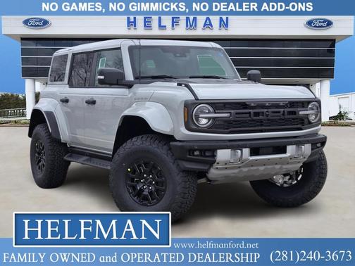 Avalanche Gray 2026 Ford Bronco Raptor