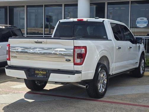 Star White 2021 Ford F-150 Platinum