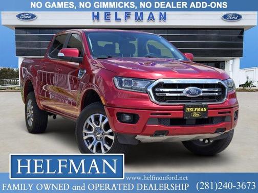 Rapid Red Metallic Tinted Clearcoat 2021 Ford Ranger Lariat