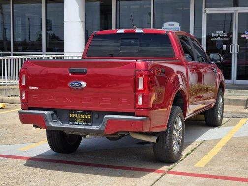 Rapid Red Metallic Tinted Clearcoat 2021 Ford Ranger Lariat