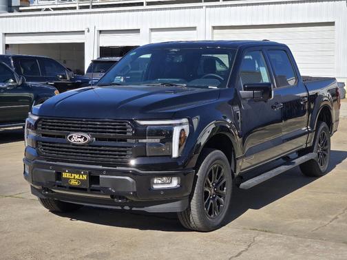 Agate Black Metallic 2025 Ford F-150 Platinum