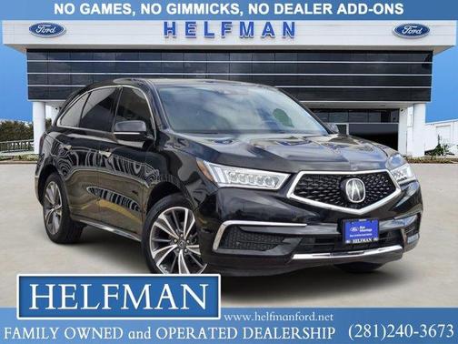 Majestic Black Pearl 2019 Acura MDX 3.5L w/Technology Package