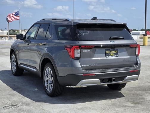 Carbonized Gray Metallic 2026 Ford Explorer Platinum