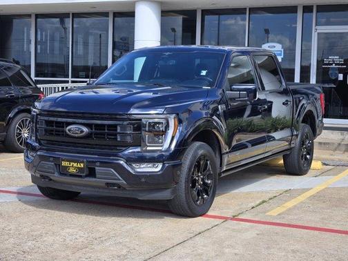 Antimatter Blue Metallic 2023 Ford F-150 Platinum