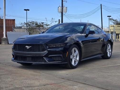 Shadow Black 2026 Ford Mustang EcoBoost