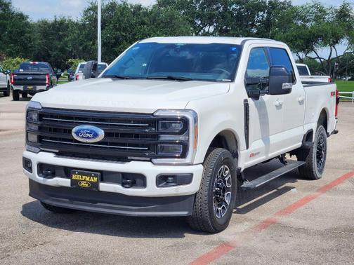 Star White 2025 Ford F-250 Platinum