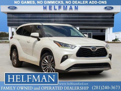 Blizzard Pearl 2020 Toyota Highlander Platinum