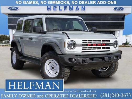 Avalanche Gray 2026 Ford Bronco Heritage Edition