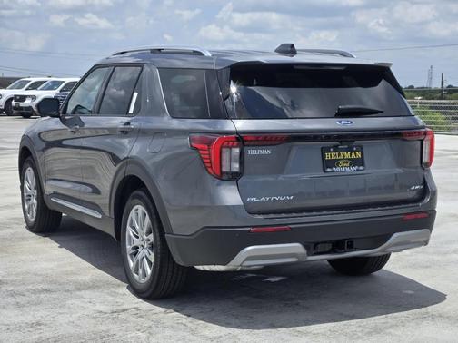 Carbonized Gray Metallic 2026 Ford Explorer Platinum