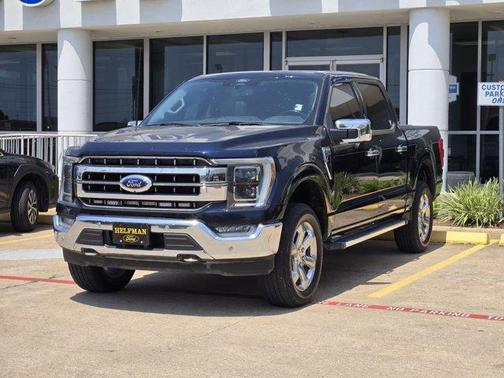 Antimatter Blue Metallic 2022 Ford F-150 Lariat