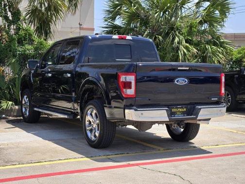 Antimatter Blue Metallic 2022 Ford F-150 Lariat