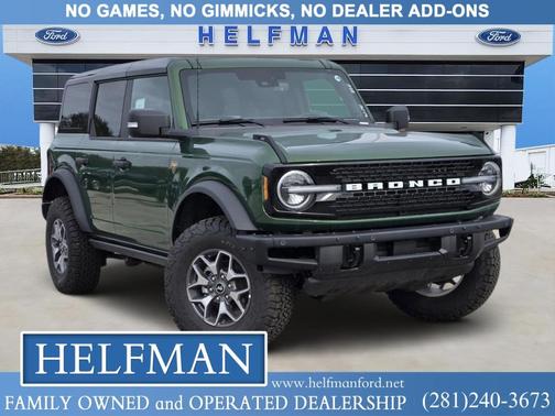Eruption Green Metallic 2025 Ford Bronco Badlands