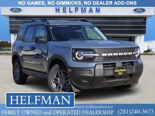 Azure Gray Metallic 2026 Ford Bronco Sport Big Bend