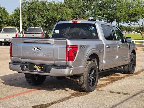 Iconic Silver Metallic 2025 Ford F-150 Platinum