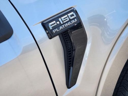 Iconic Silver Metallic 2025 Ford F-150 Platinum