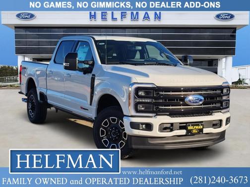 Star White 2026 Ford F-250 Platinum