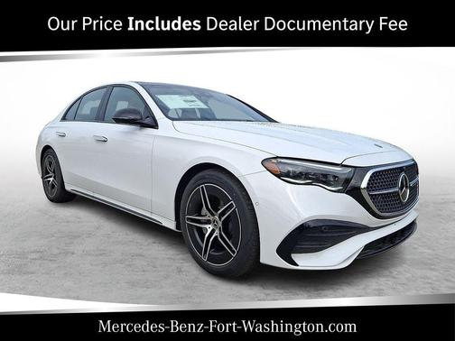 Moonlight White 2026 Mercedes-Benz E-Class E 350 4MATIC