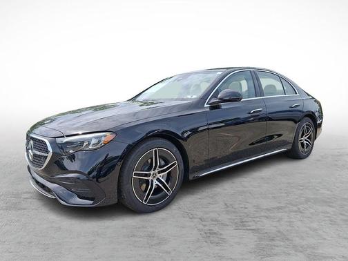 Black 2026 Mercedes-Benz E-Class E 350 4MATIC