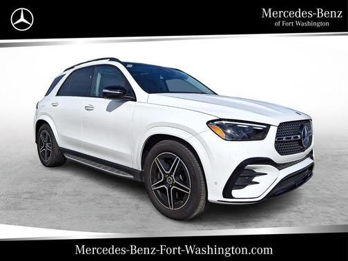 Polar White 2026 Mercedes-Benz GLE 450 4MATIC