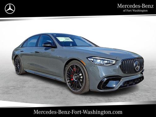 Gray 2026 Mercedes-Benz AMG S 63 E Base