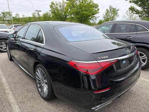 Black 2022 Mercedes-Benz S-Class S 580 4MATIC