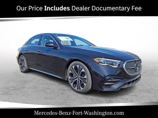 Obsidian Black Metallic 2026 Mercedes-Benz E-Class E 450 4MATIC