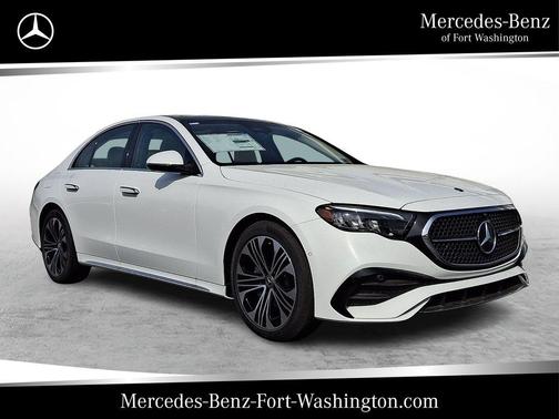 Polar White 2026 Mercedes-Benz E-Class E 350 4MATIC