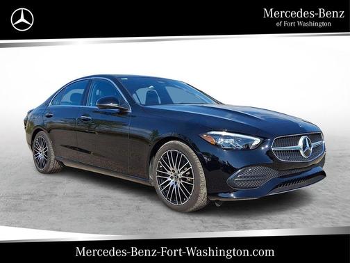 Black 2026 Mercedes-Benz C-Class C 300 4MATIC