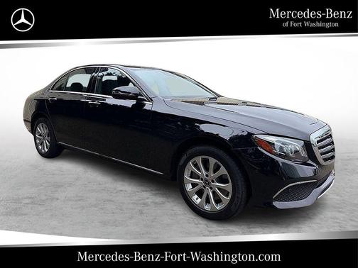 Black 2020 Mercedes-Benz E-Class E 350 4MATIC